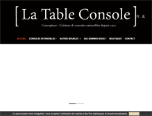 Tablet Screenshot of latableconsole.com